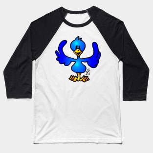 Blue twitter bird Baseball T-Shirt